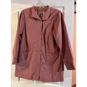 On Cue Women's Size 13/14 Outerwear Jacket Pink